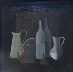 Utensils. Oil on Canvas. Moscow, 1975 49x48
