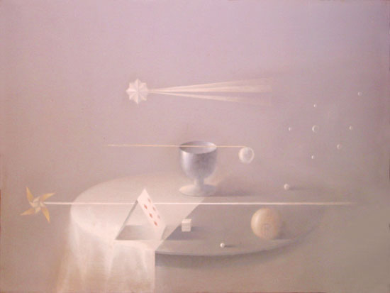 Bubbles.  Oil on Canvas, Moscow 2000 22x28