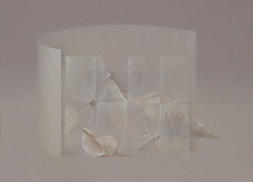 Gray Series No 7. Moscow 2000. Oil on Canvas 32x24