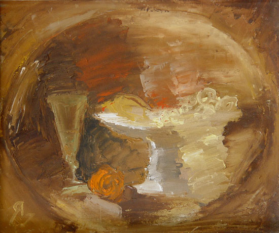 Oval 2. Oil on Canvas. Moscow, 2007 20x24