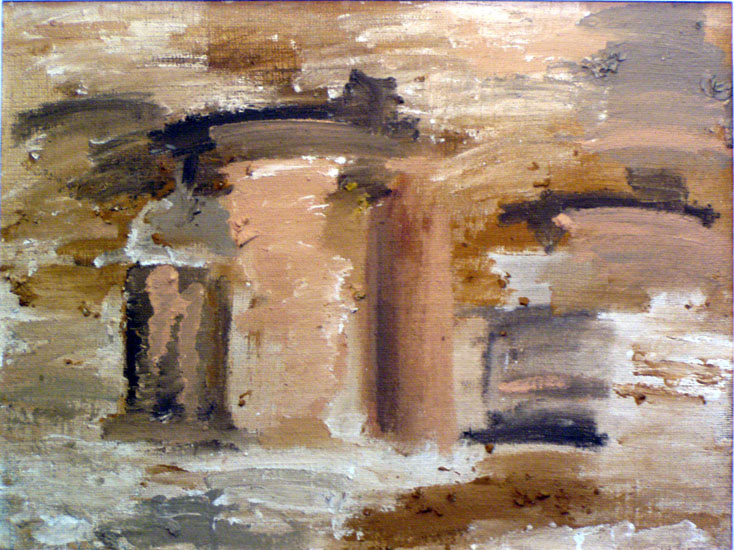 Medley. Oil on Canvas. Moscow,  2005 20x27