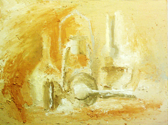 Chianti. Oil on Canvas. Moscow,  2005 24x32