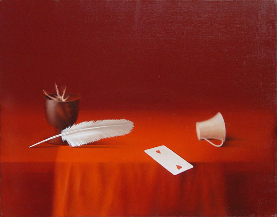 Theme 4. Oil on Canvas. Moscow, 2008 20x26